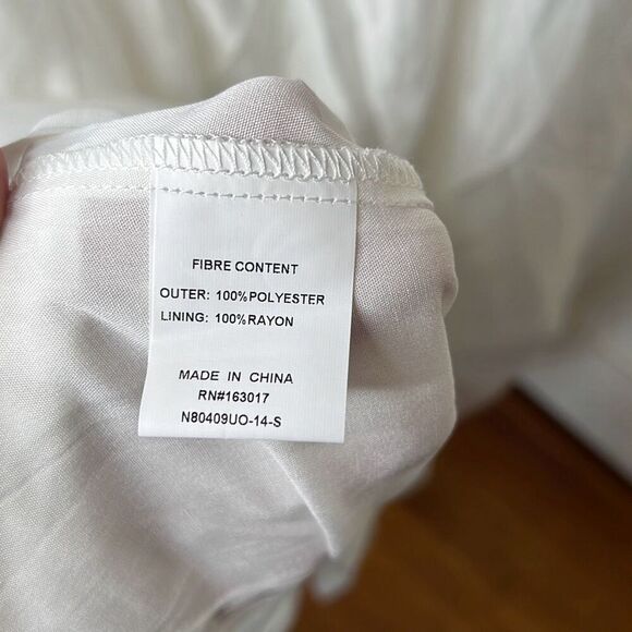 Princess Polly EMILIANO STRAPLESS MAXI DRESS WHITE Nwot Size 12 Lace Up Sides - Picture 6 of 11